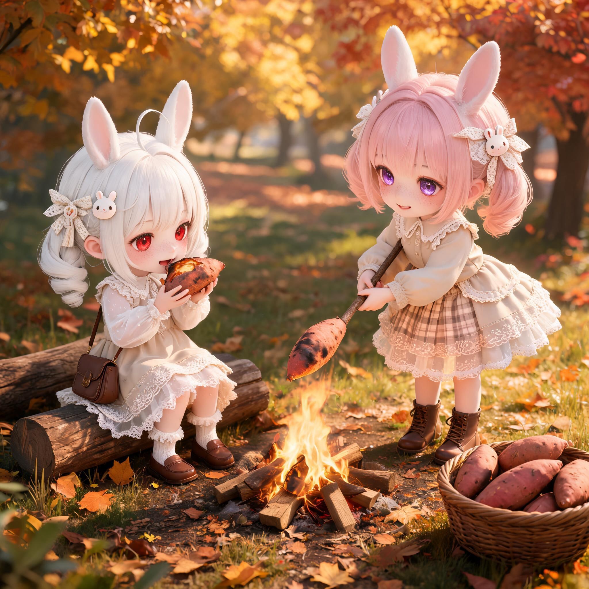 お芋♡ | の人気AIイラスト・グラビア