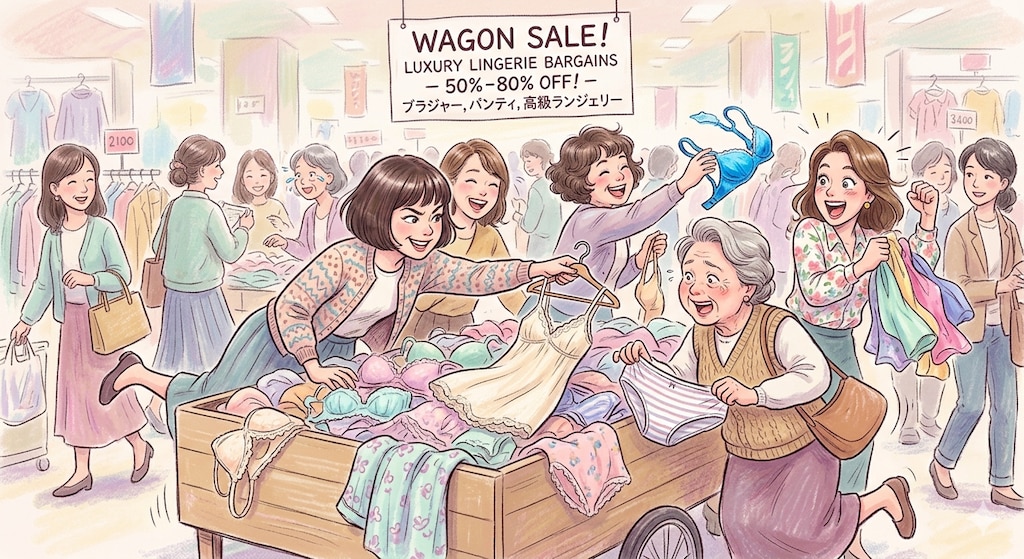 パンツ、祭りの後で。