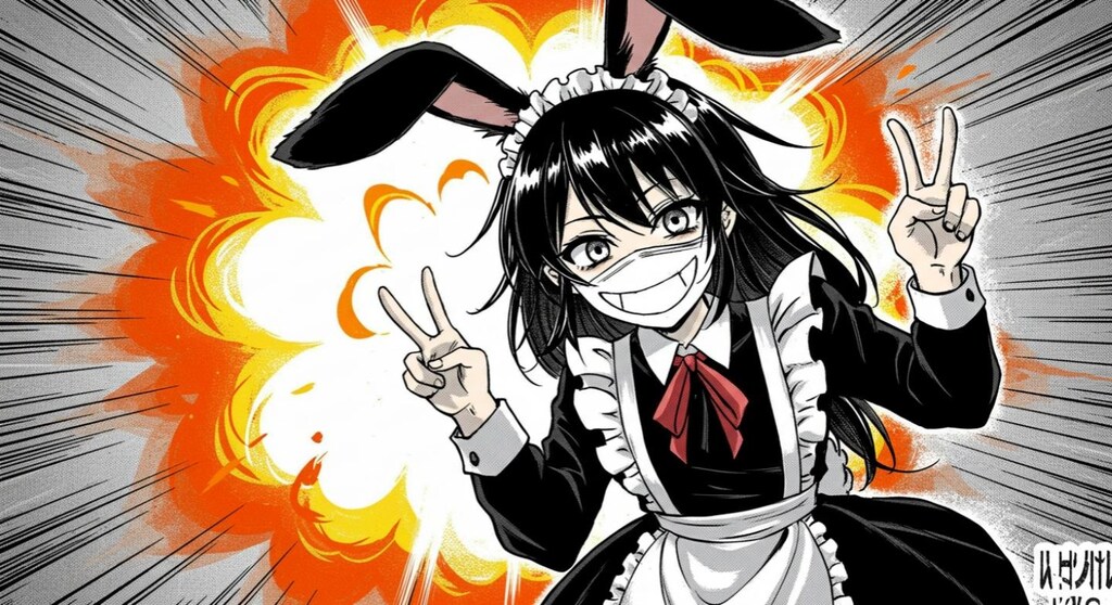 小説『冥土ウサギは爆発する』【ニャンノ世界】