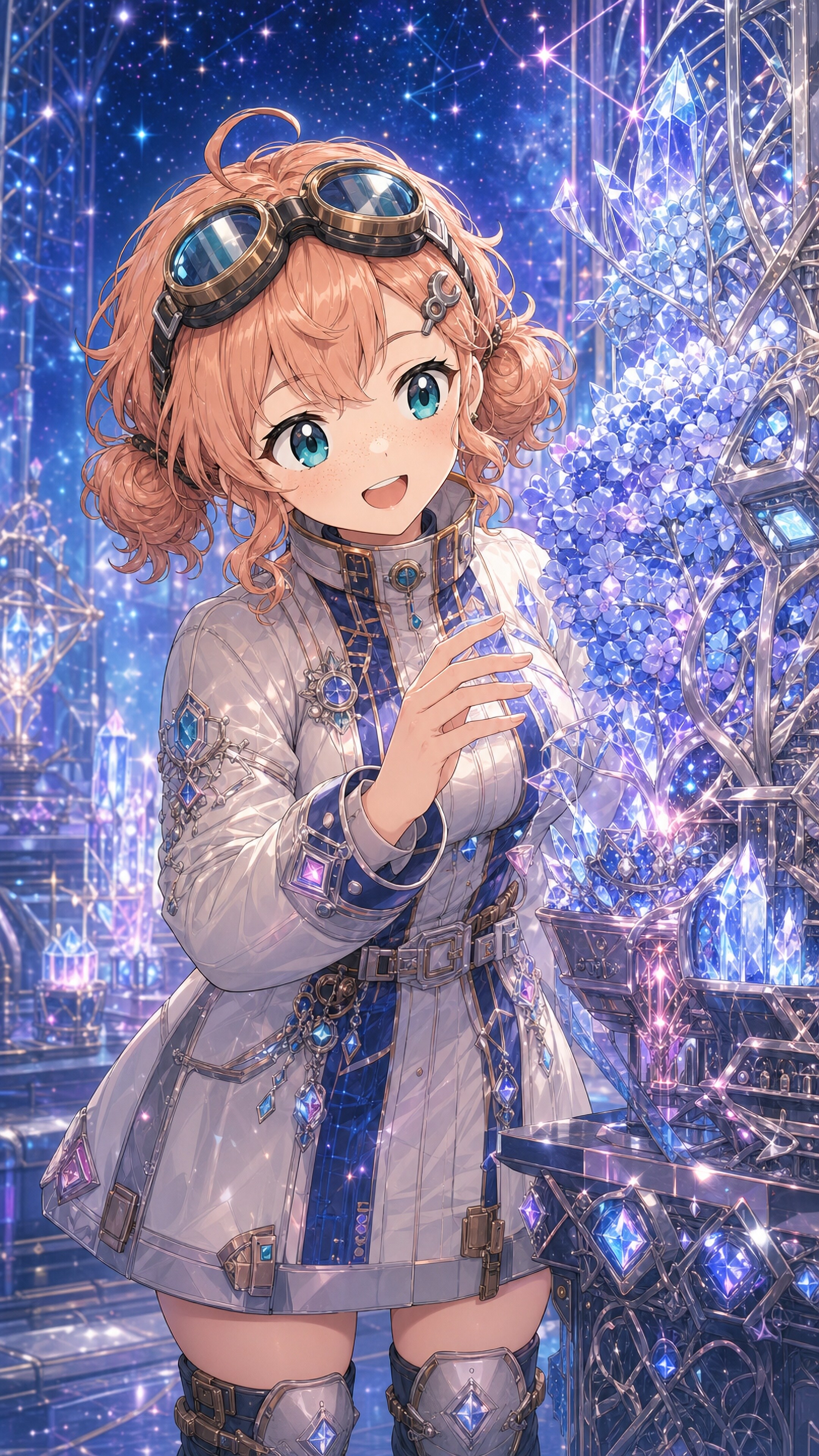 星晶温室に咲く微笑み