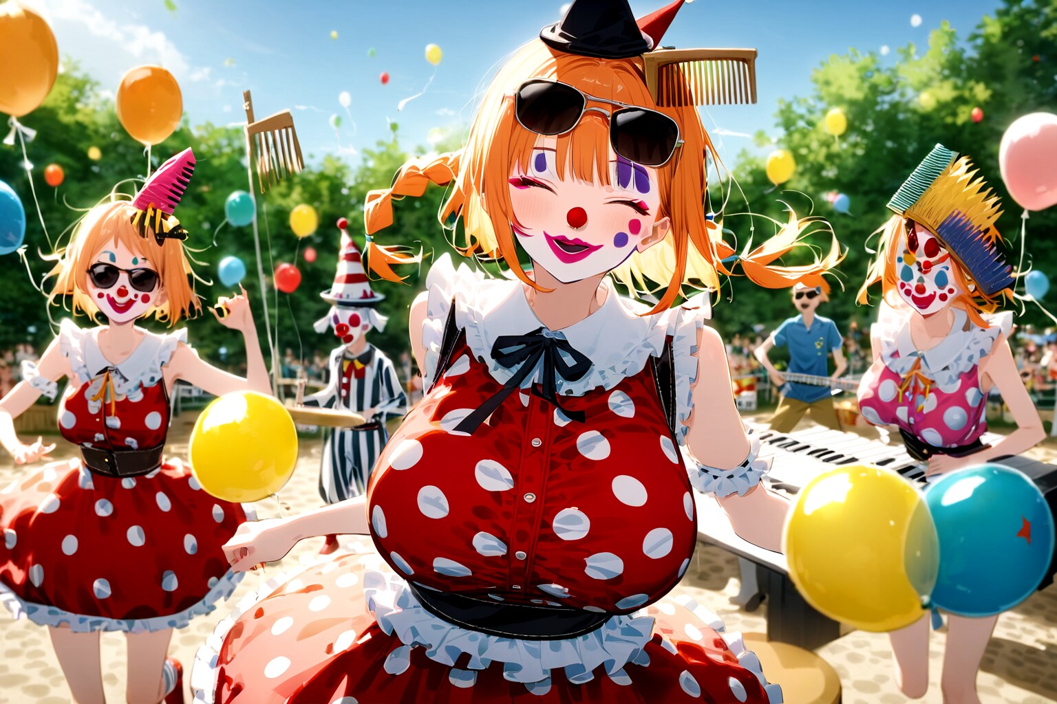 「どうも、音楽家のピエロです♪」