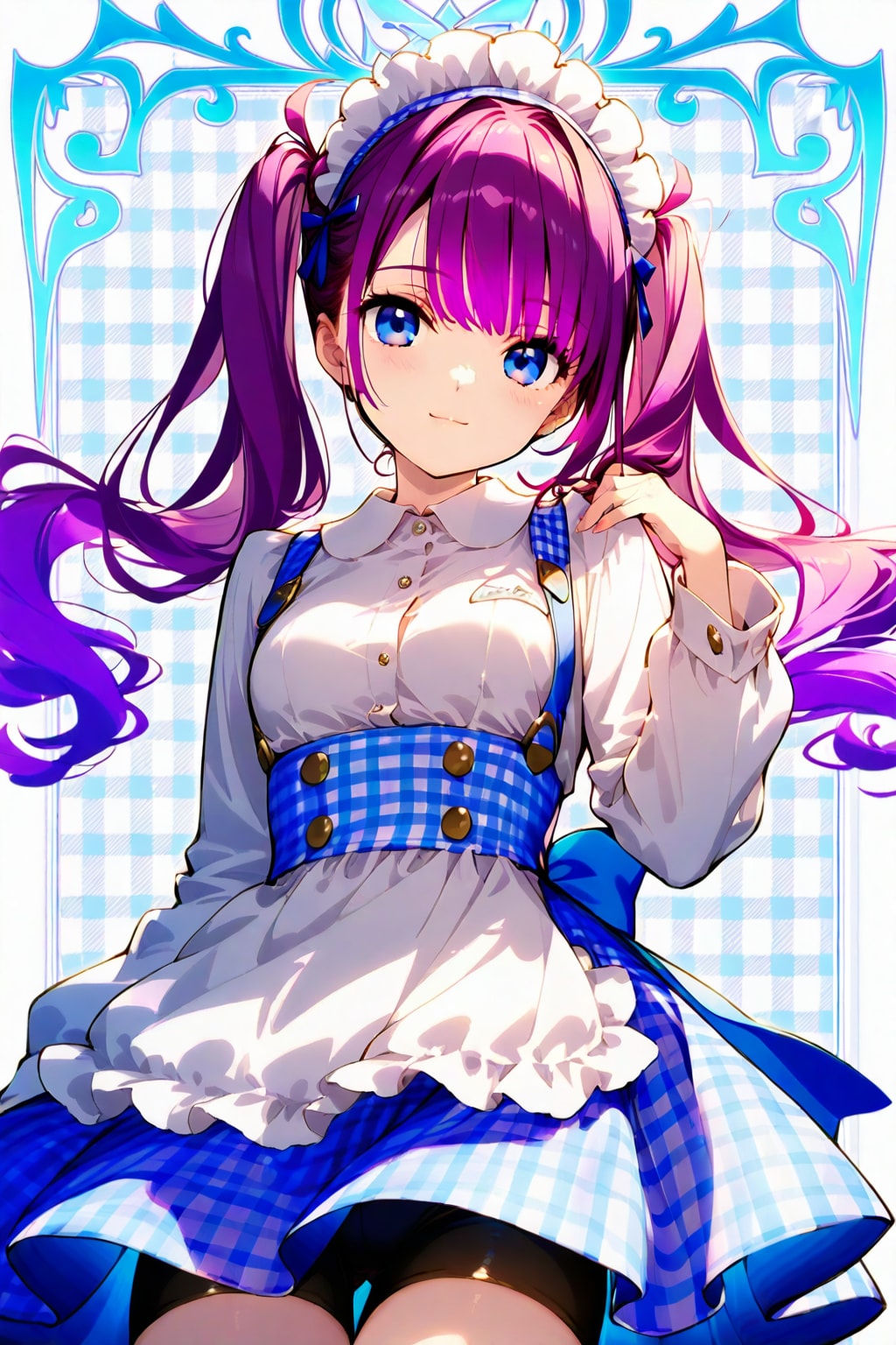 絵梨奈ちゃんをタロットカード風のイラストにしてみました❗️