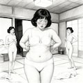 昭和の田舎の母乳指導 3枚目