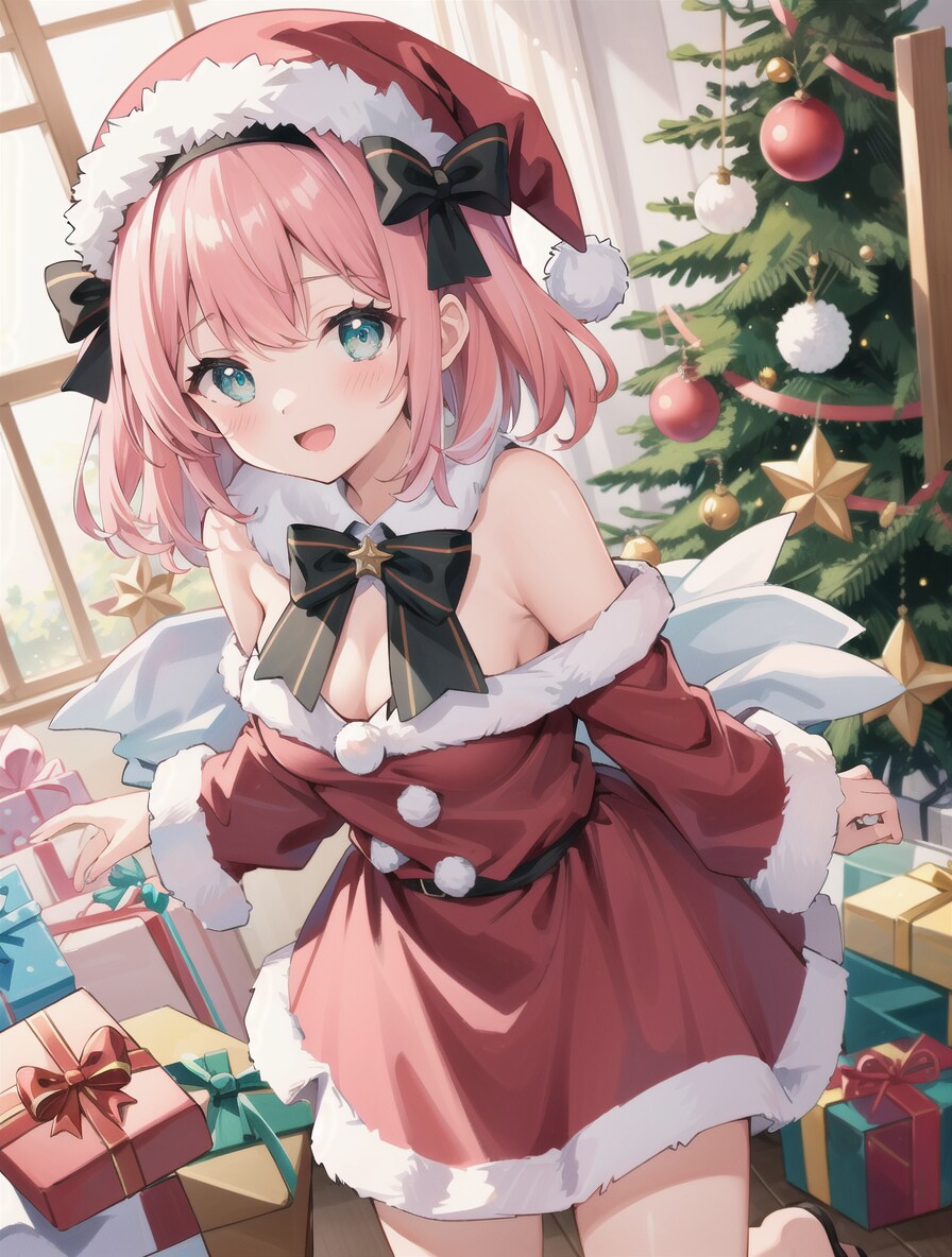 うすももちゃんとパーティの準備