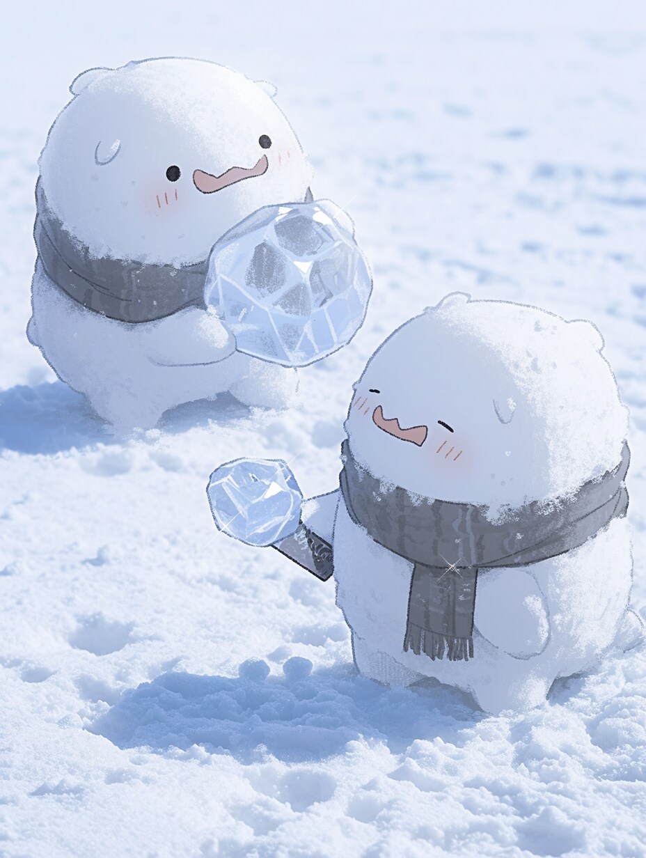 雪ん子ズ | の人気AIイラスト・グラビア