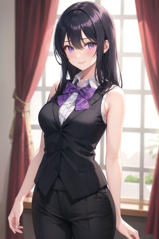 かっこかわいいタキシード美少女