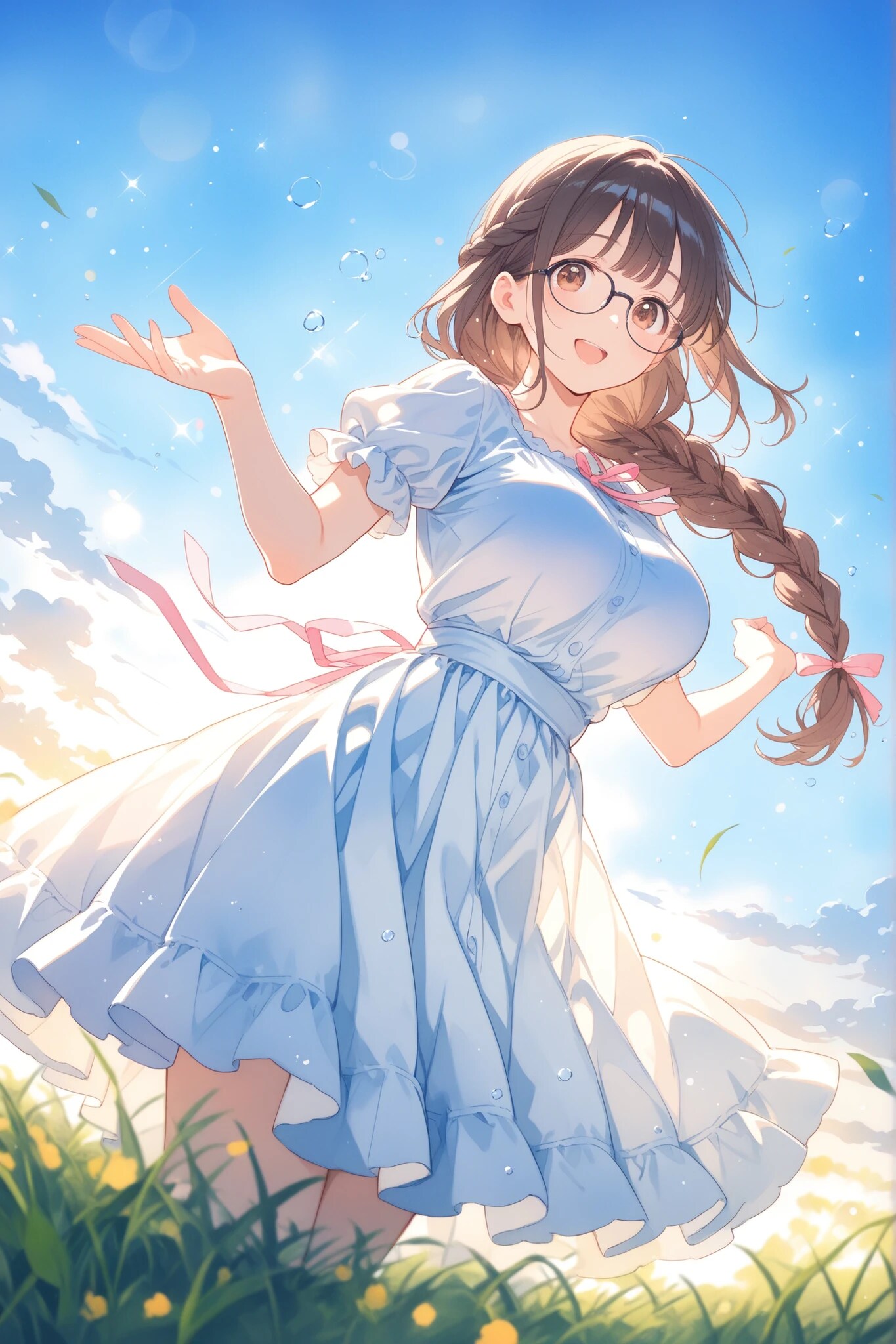 めがねっ娘の「ね」を