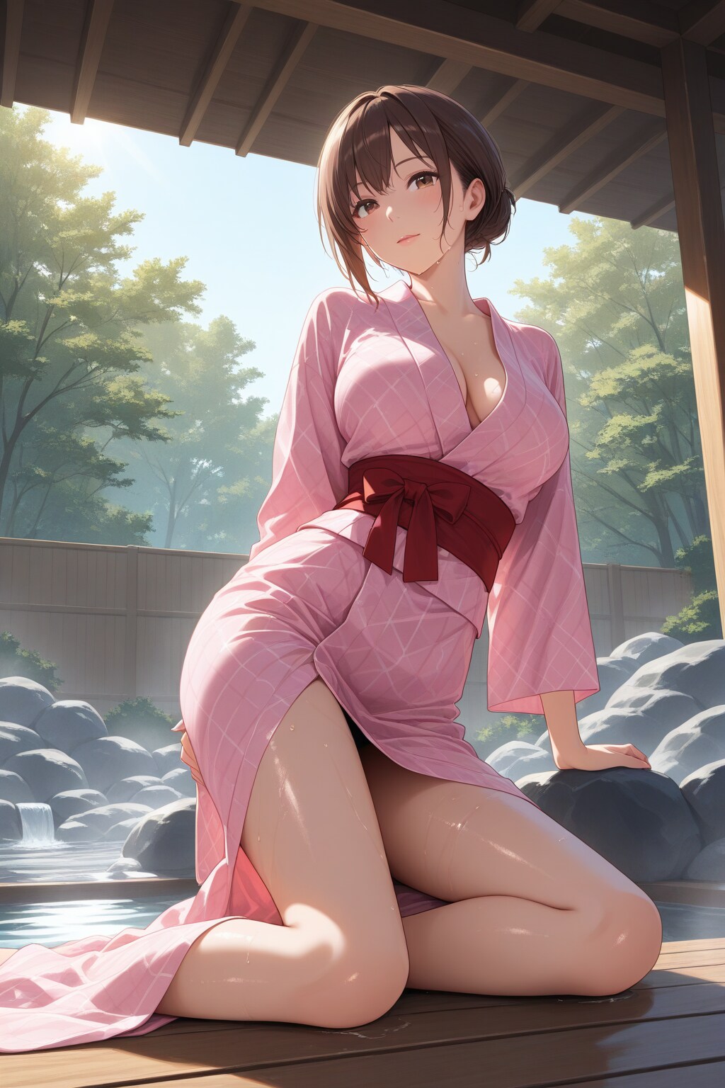 浴衣が似合うお姉さん