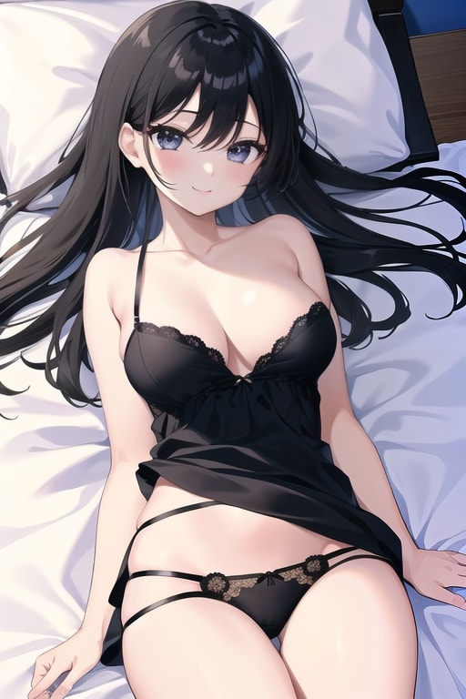 黒髪黒眼
