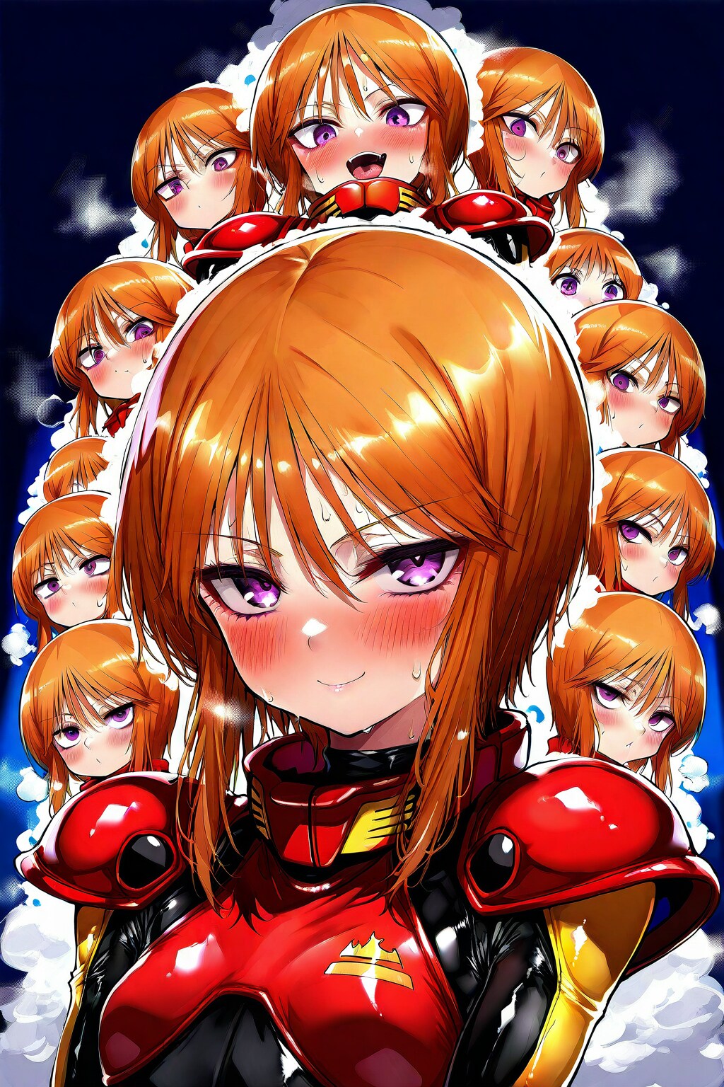 プルツーとゆかいな妹たち | の人気AIイラスト・グラビア