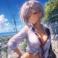 ChatGPT 夏、ギャル、スクールファッション 4枚目