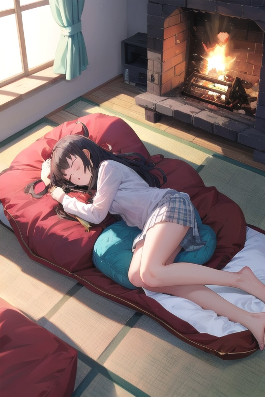 布団が吹っ飛んだ