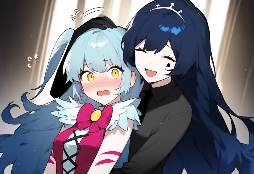 ロボトミー　憎しみの女王　絶望の騎士　後ろからハグ