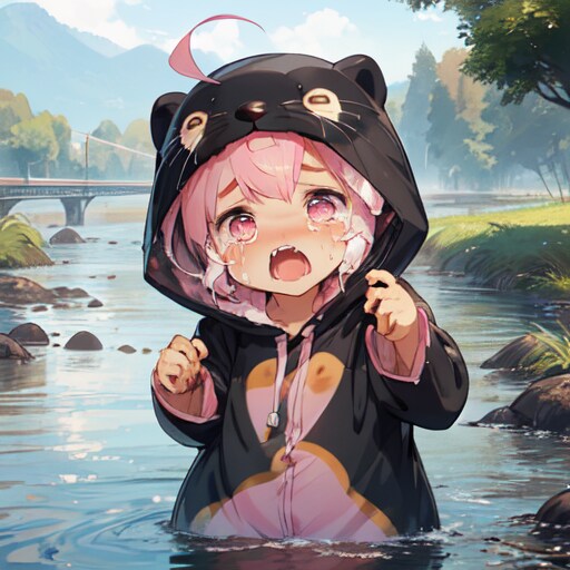 みんな、川を汚さないで！😢