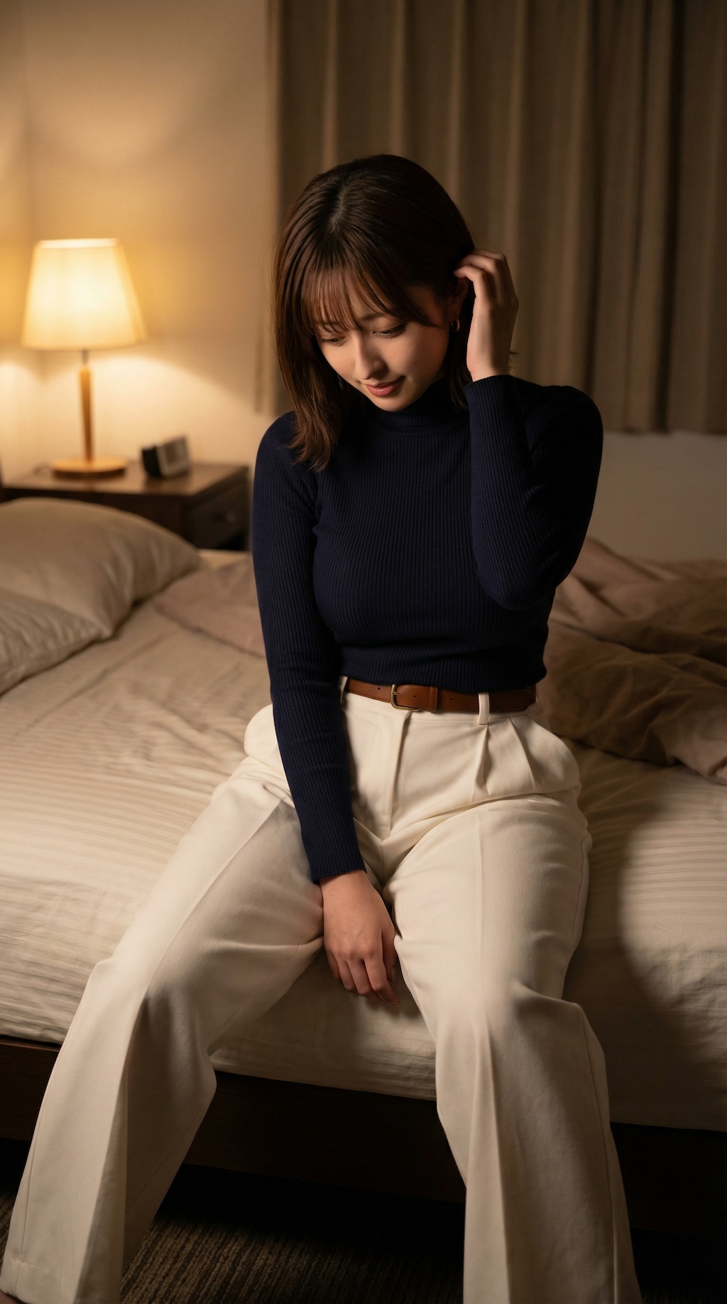 高橋アナ　ショット