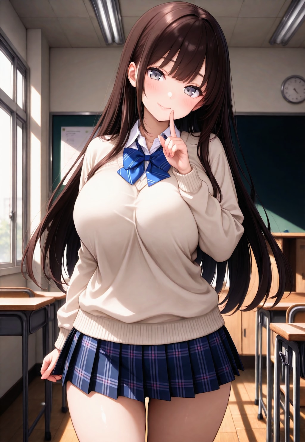 1192（薄いベージュのセーター）