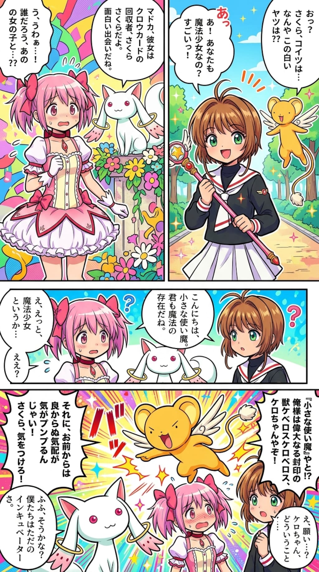 flowさんで魔法少女まどか☆さくら