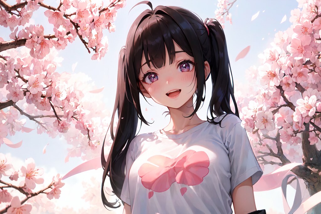お花見に来たよ～