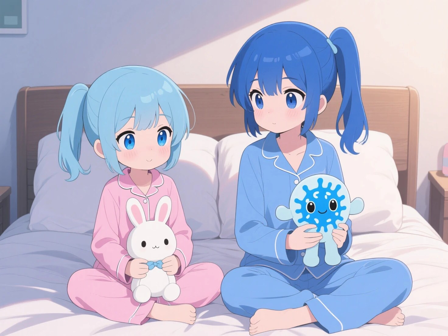 あおいちゃんと 青ぽにちゃん