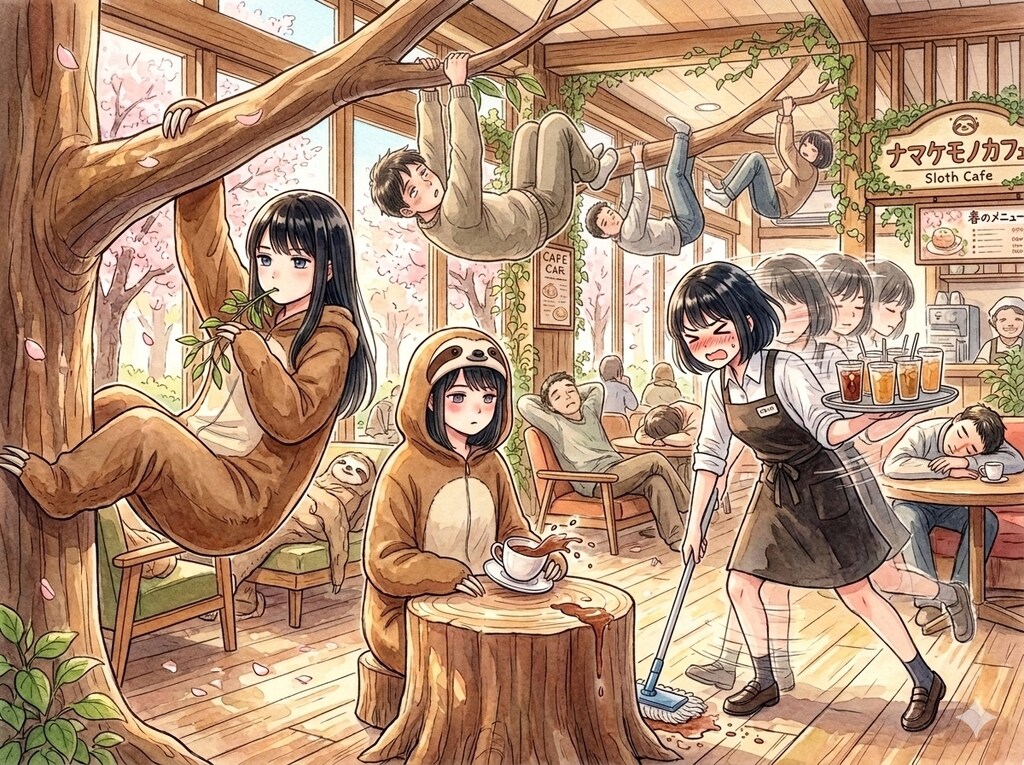 怠け者カフェ