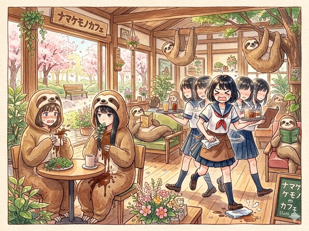怠け者カフェ