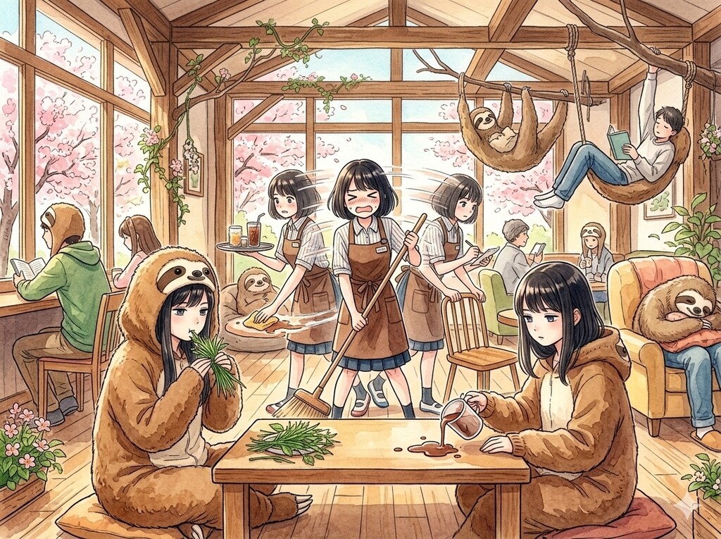 怠け者カフェ