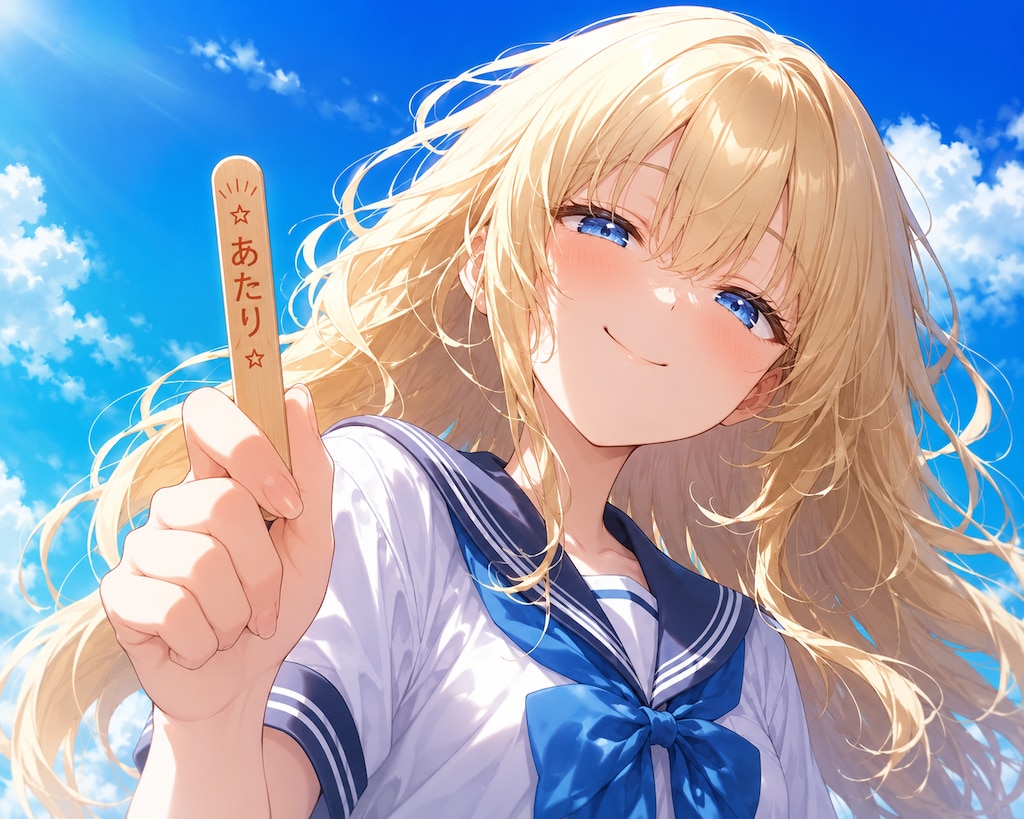 ドヤ顔で密かに。
