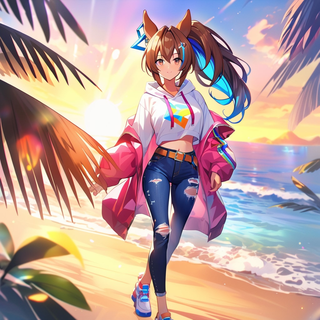 🤟さんぽ | の人気AIイラスト・グラビア