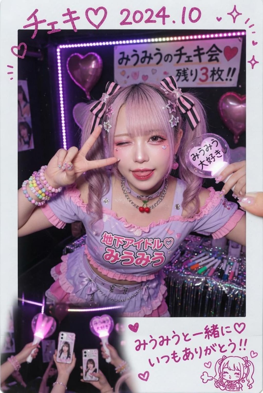 地下アイドル？ファンサービス