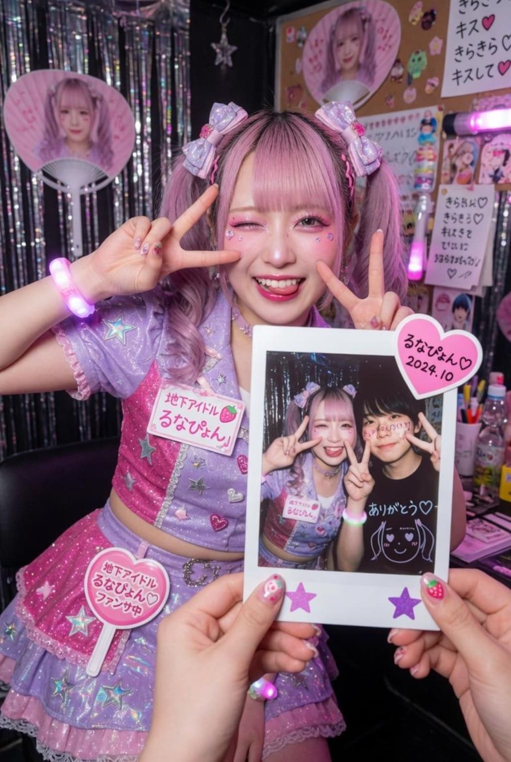 地下アイドル？ファンサービス