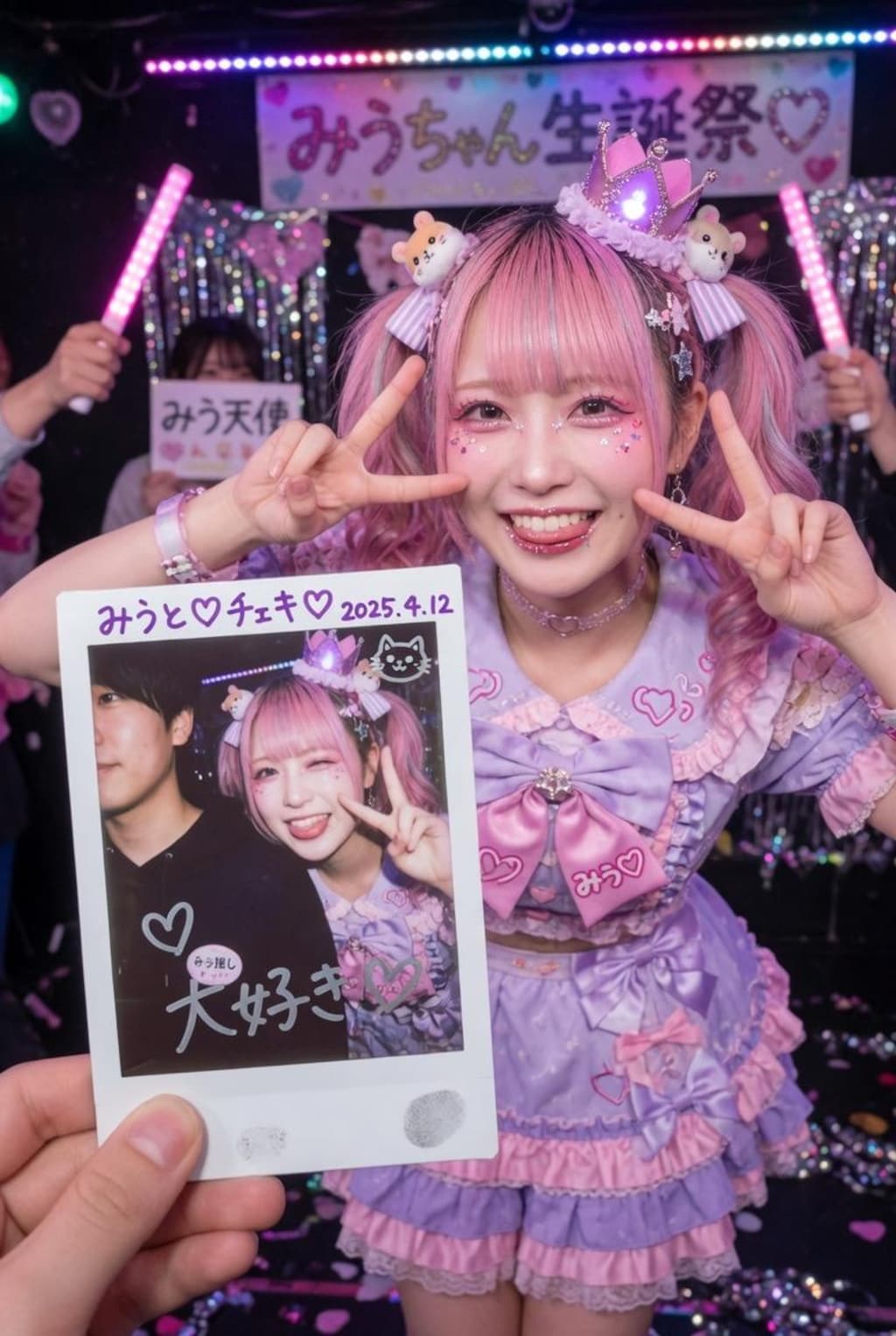地下アイドル？ファンサービス