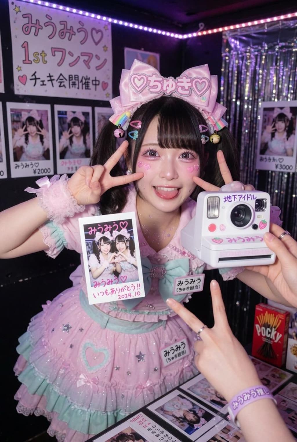 地下アイドル？ファンサービス