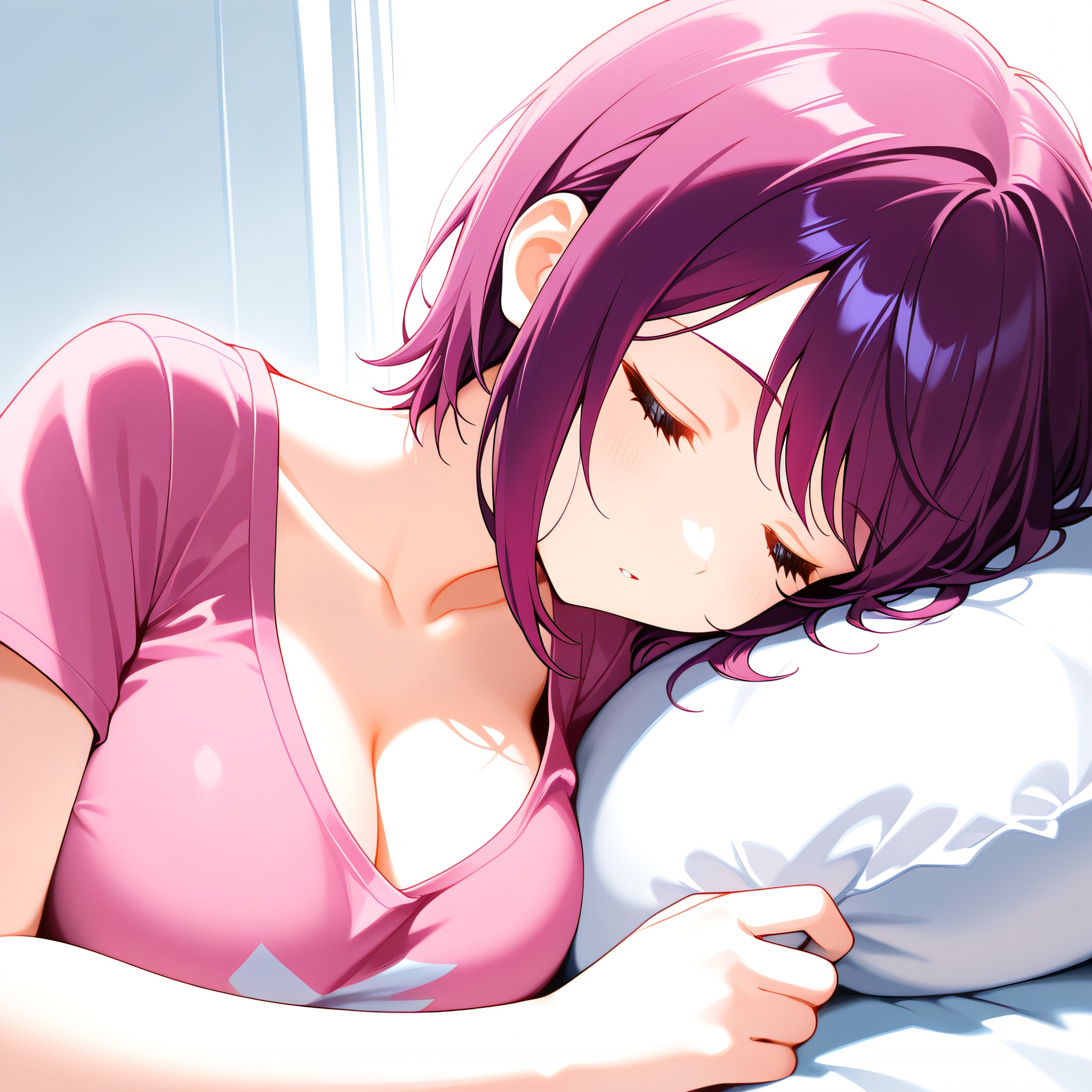 おやすみなさい（挨拶メイドの芽衣ちゃん） | の人気AIイラスト・グラビア