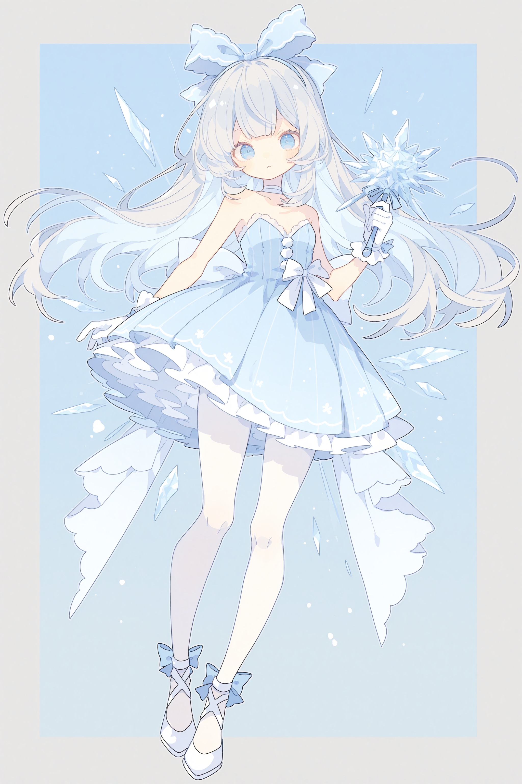 氷雪の人形師 | の人気AIイラスト・グラビア