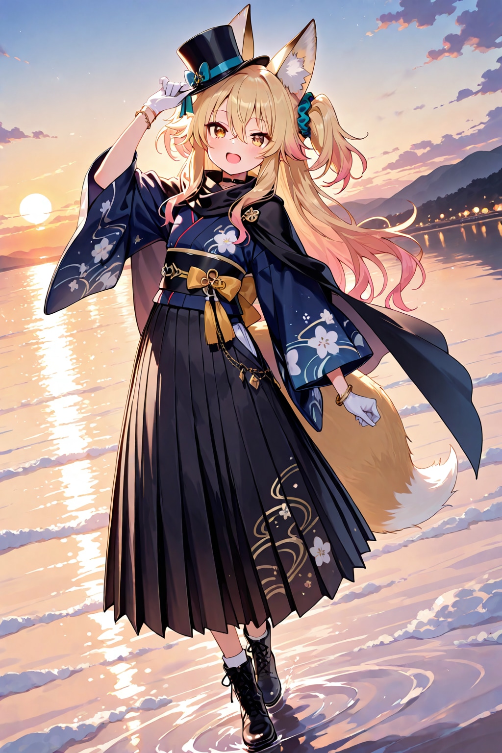 Mira with a Fancy Yukata