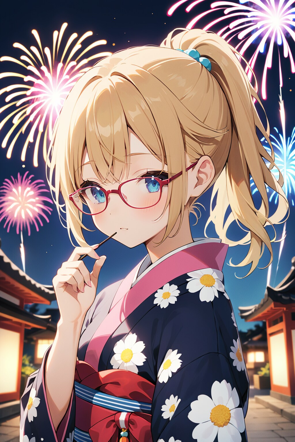 花火大会行きたいなぁ。 | の人気AIイラスト・グラビア