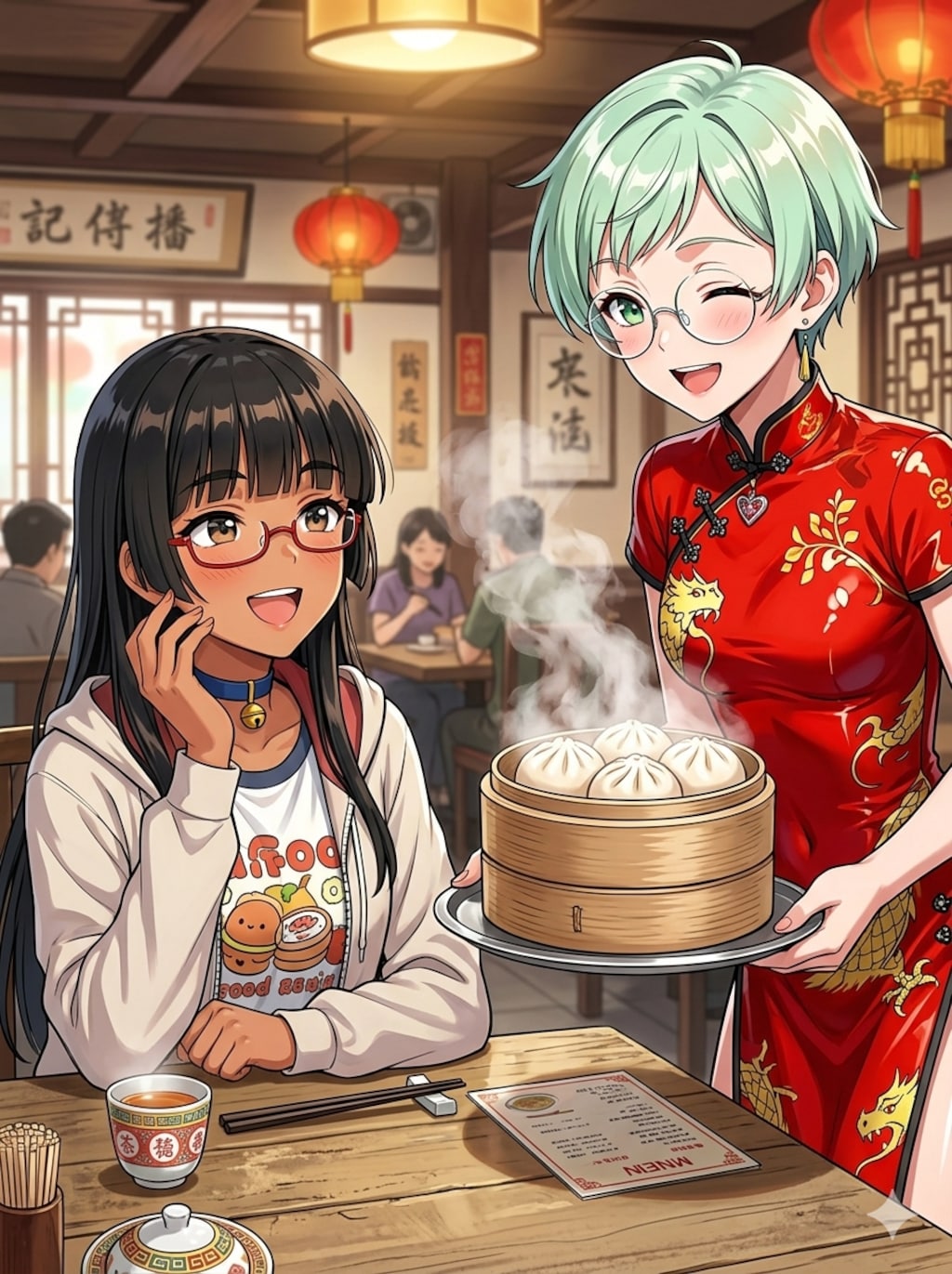香織とみどりの邂逅