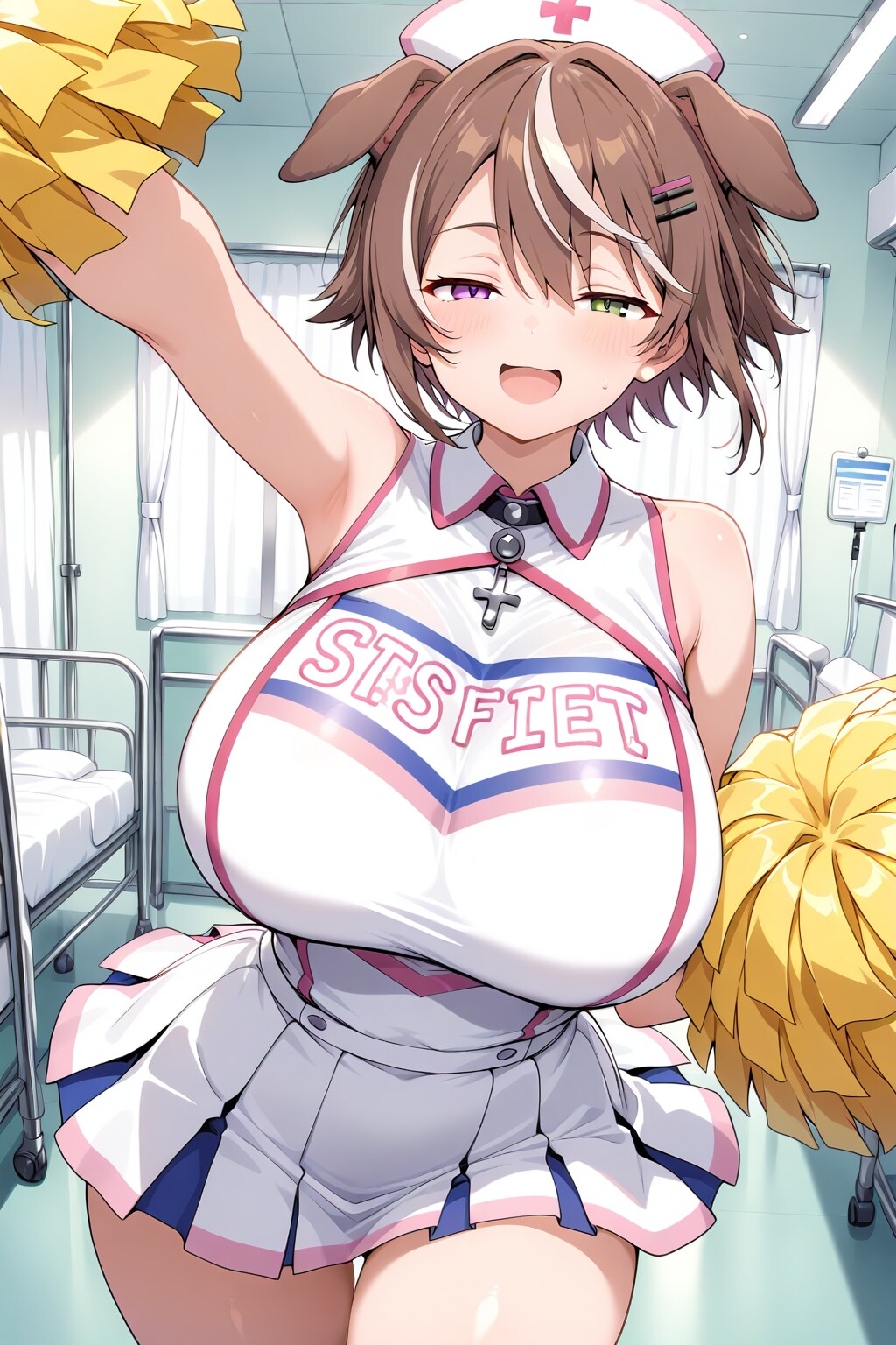 穏やかむちむち犬耳ナース