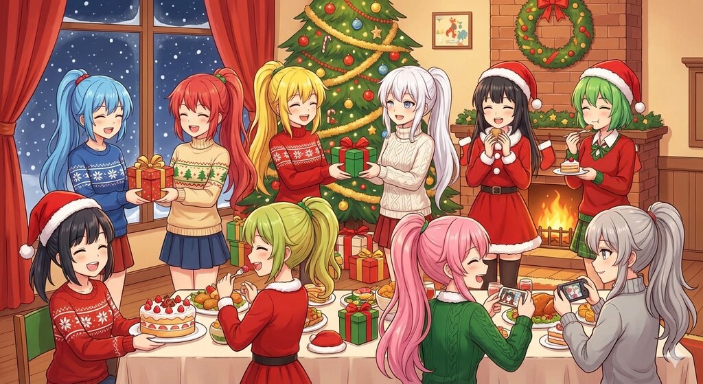 クリスマスぽにパーティ