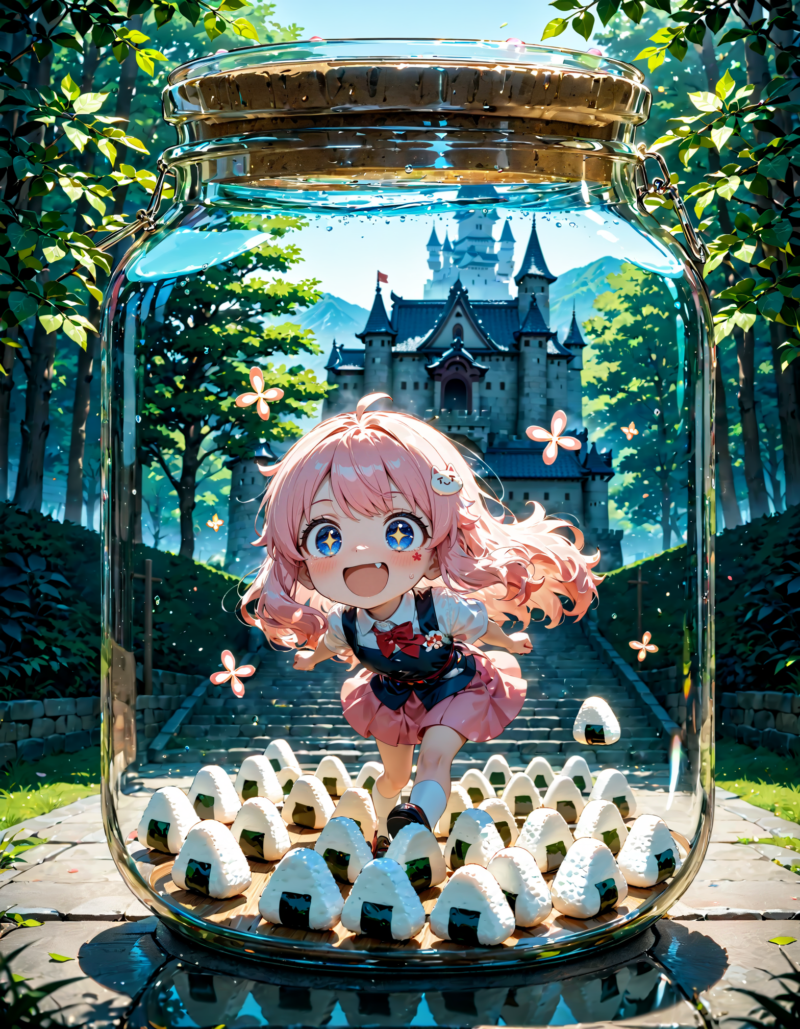 今日は城の日。天塩 塩むすびの日。シールの日　その２