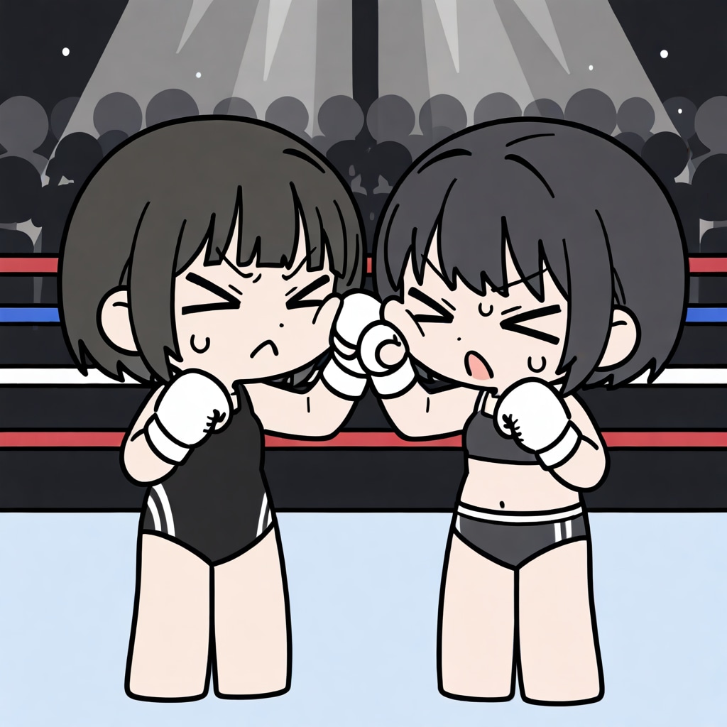 水着ボクシング