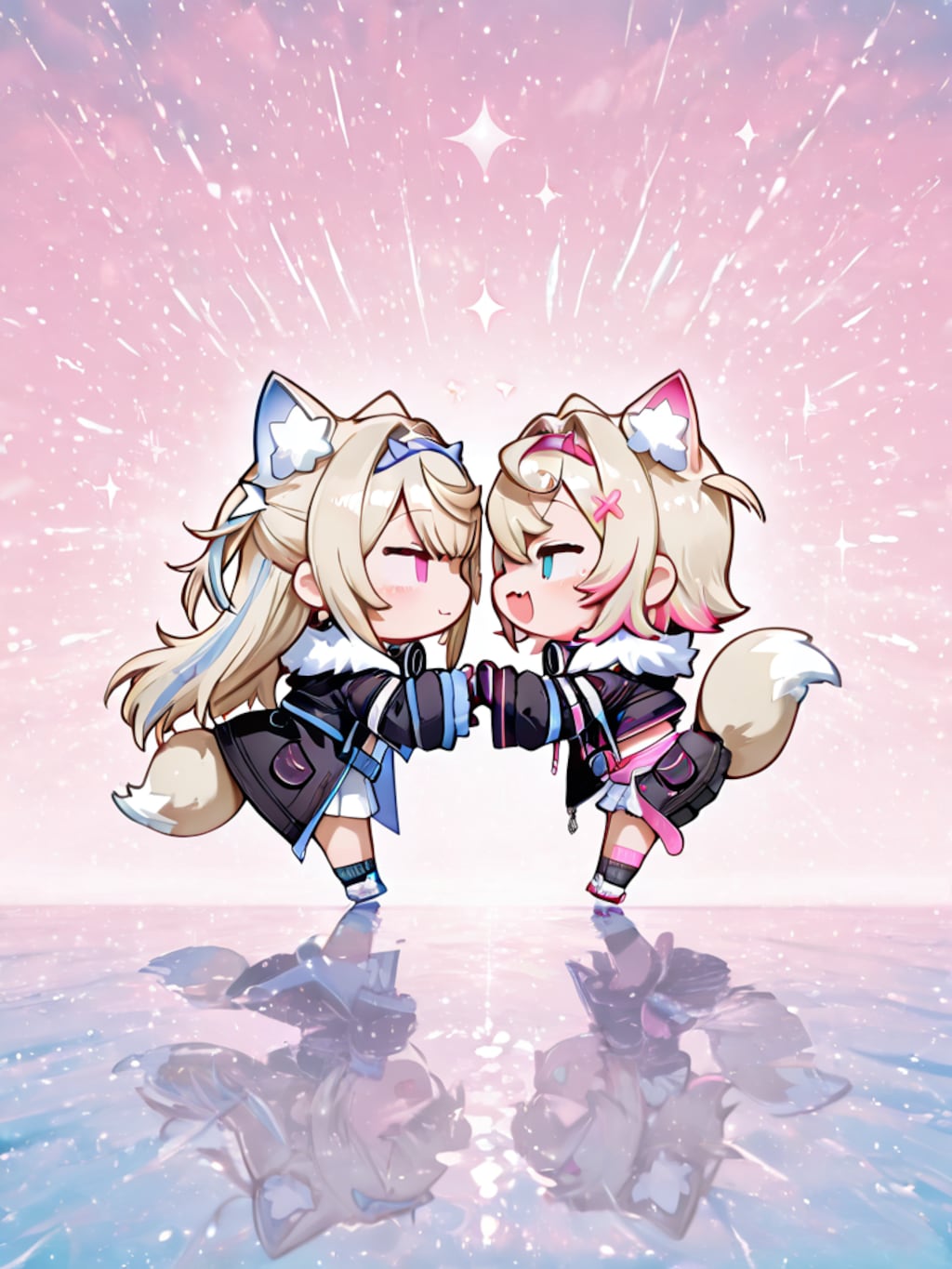 ちびフワコモ（ホロライブEN）