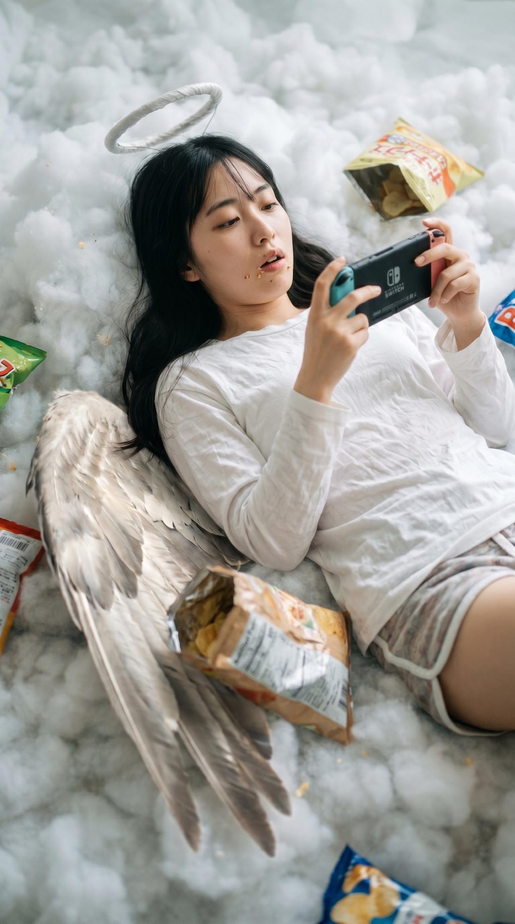 An Angel on Her Day Off