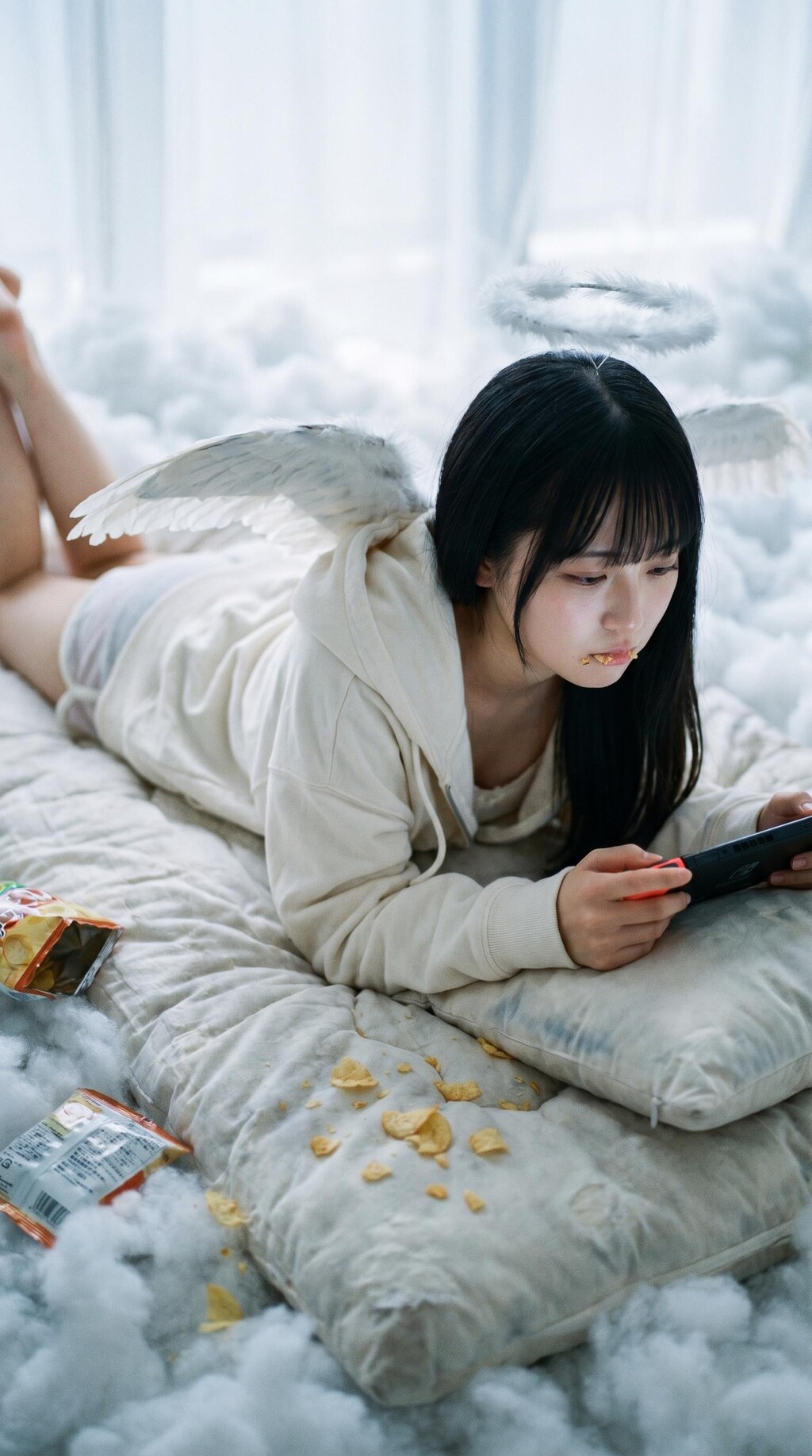 An Angel on Her Day Off