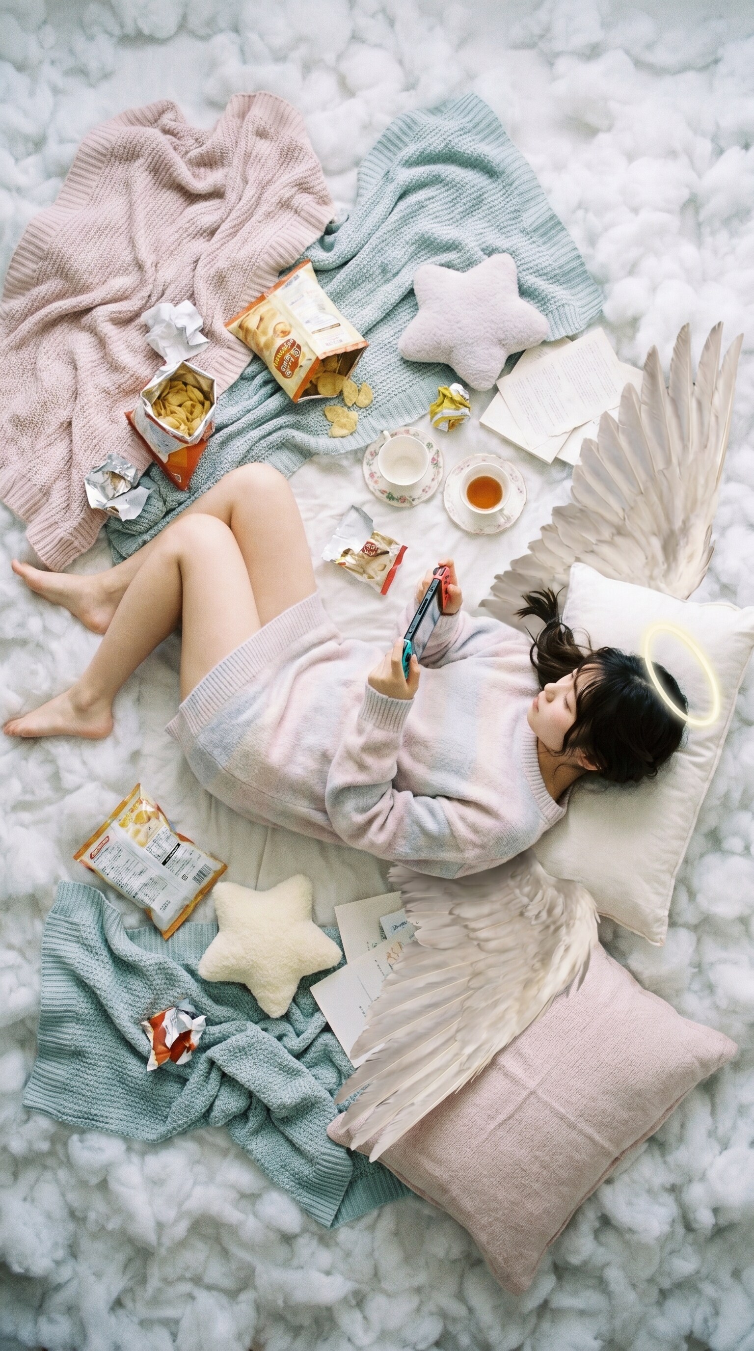 An Angel on Her Day Off