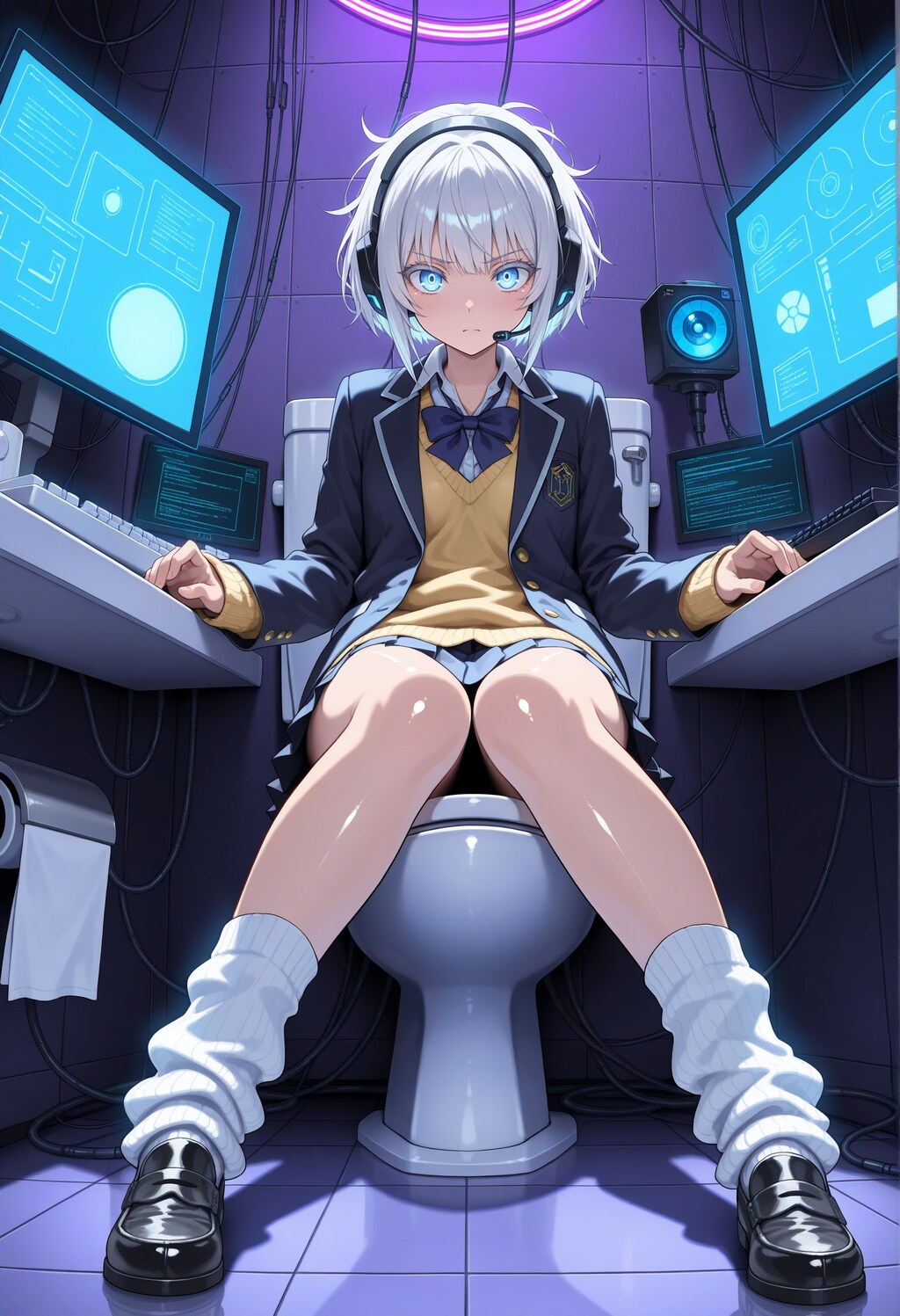 トイレ型司令室