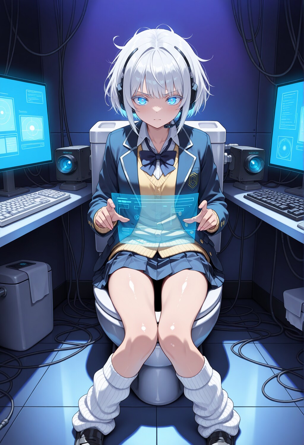 トイレ型司令室