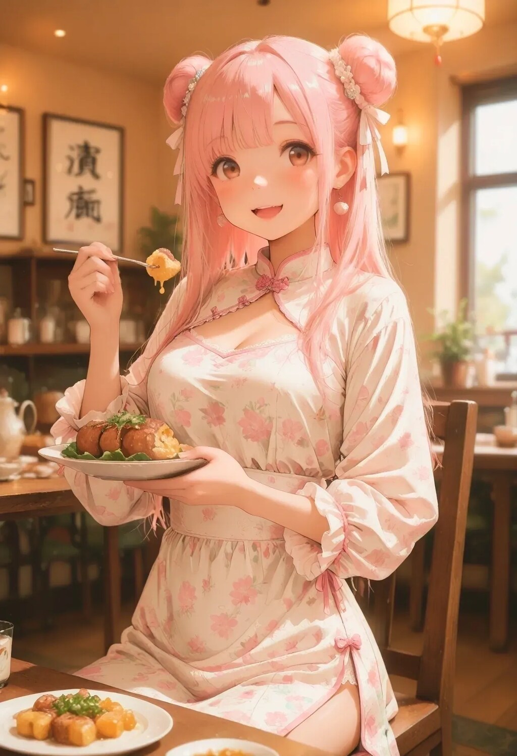 中華料理を食べチャイナ