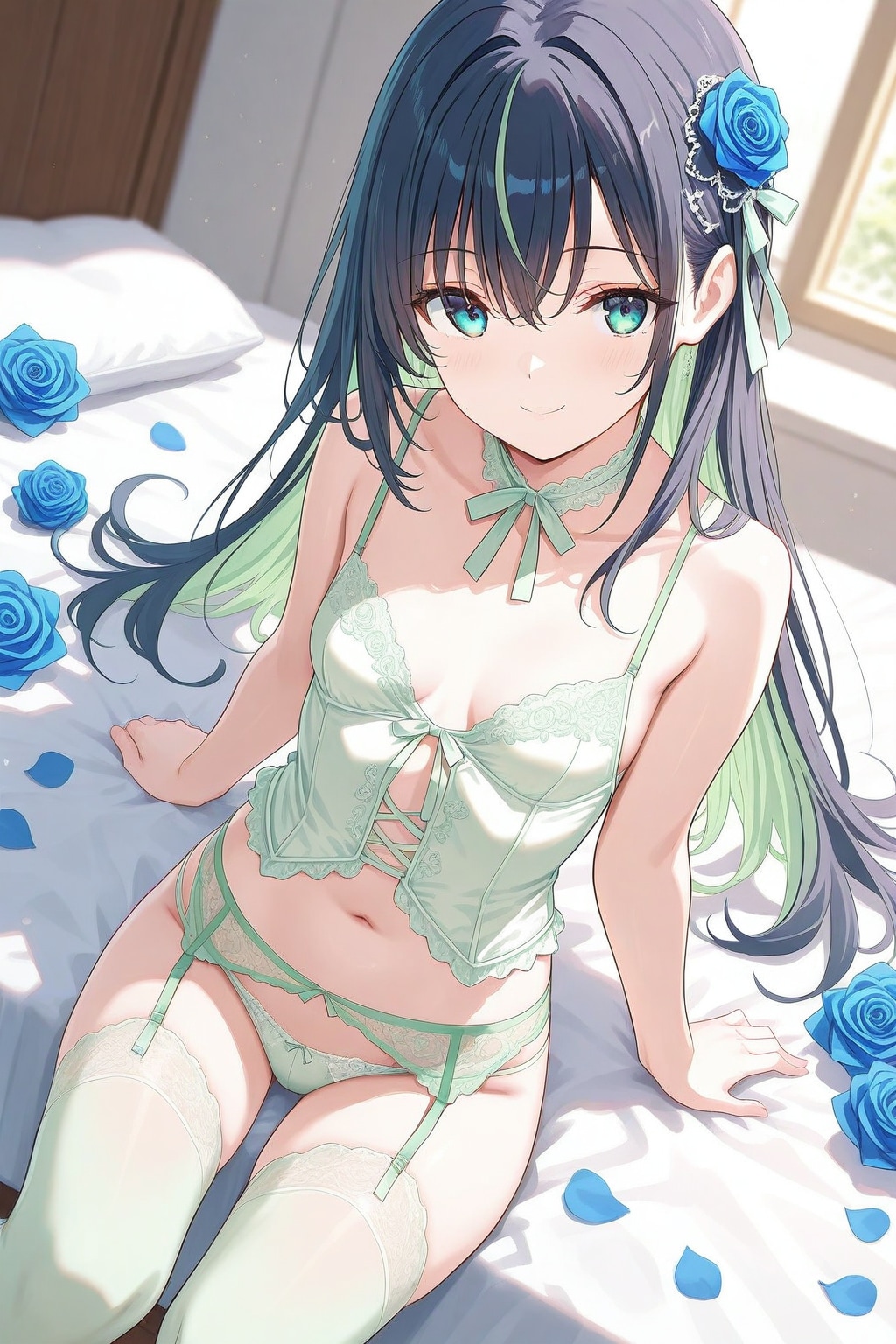 「シンデレラバスト」の美少女　ー ランジェリー姿 その２ ー