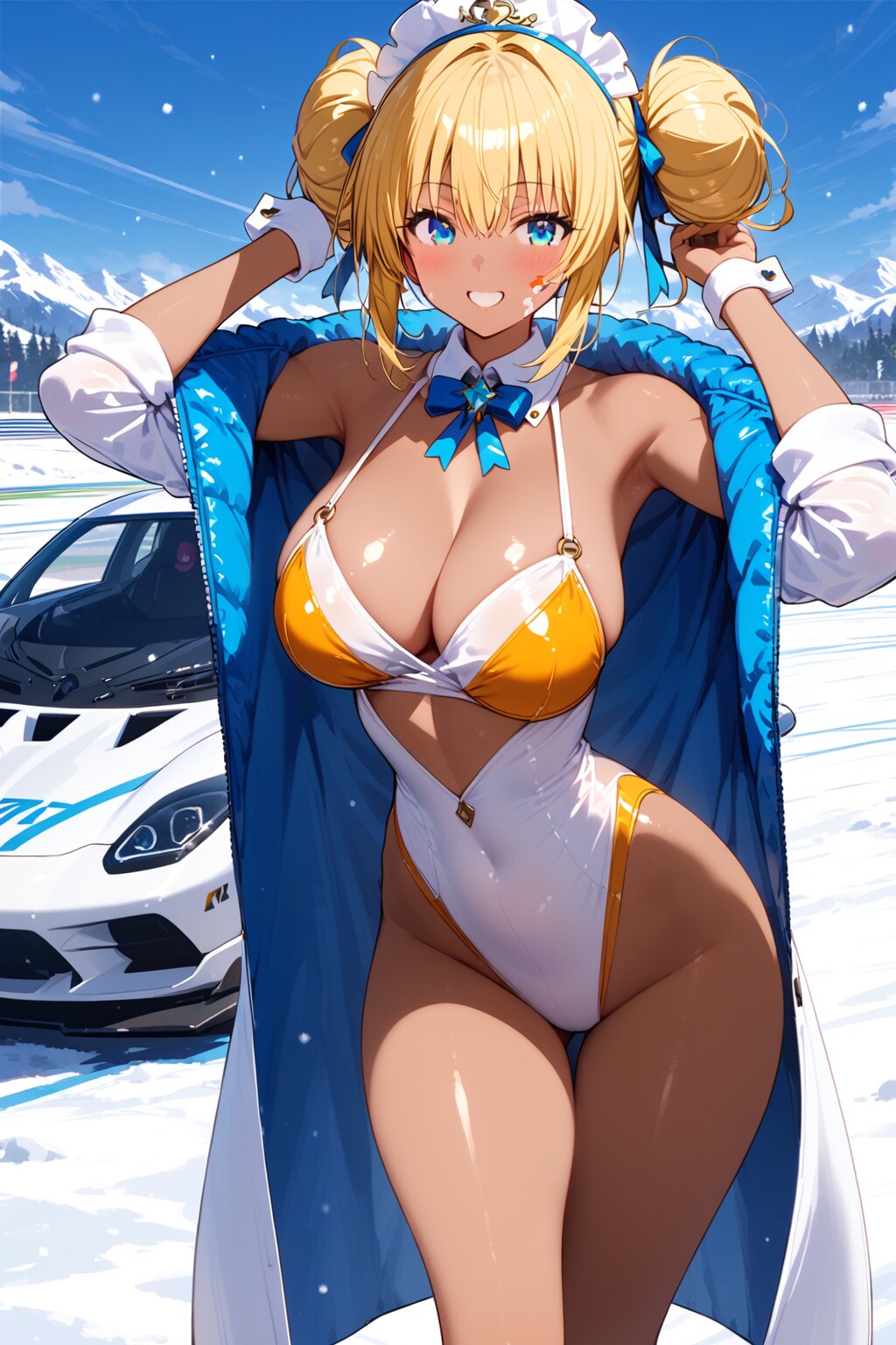 Snow racing/HALO